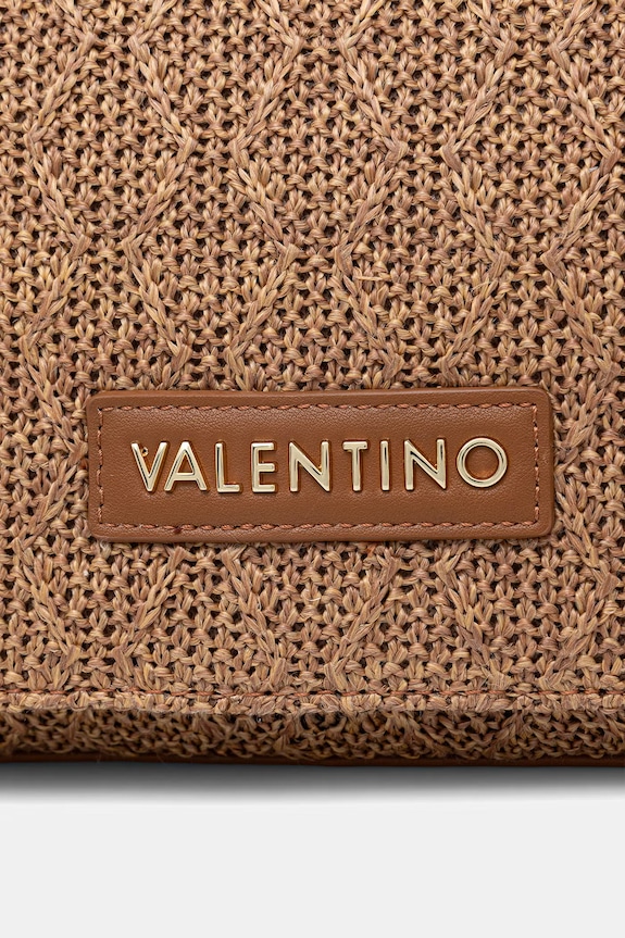 Valentino Bags crossbody kabelka dámska pletená OCARINA SUMMER hnedá VBS9XL02PAG