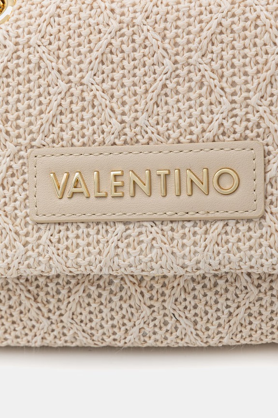 Valentino Bags crossbody kabelka dámska pletená OCARINA SUMMER béžová VBS9XL05PAG