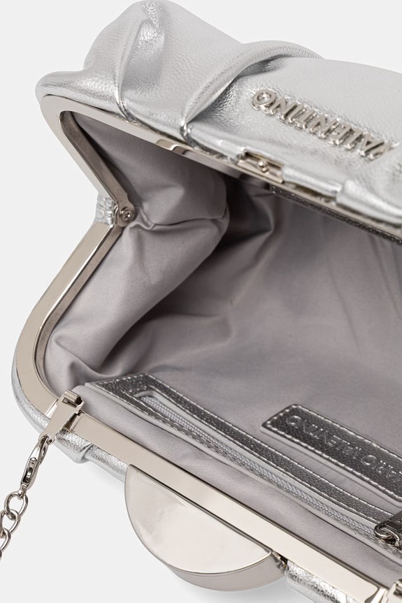 Valentino Bags geantă plic pentru femei ISIDE VBS9YA17 argintiu