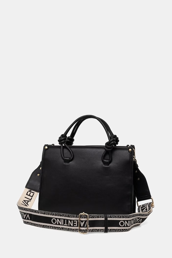 Accesorii Valentino Bags geantă crossbody pentru femei, din imitație de piele AELLA VBS9ZW04 negru