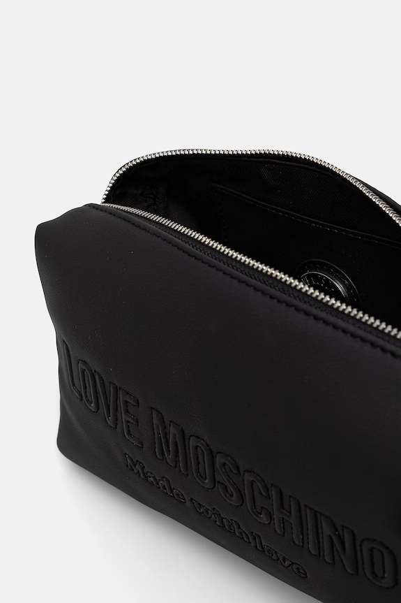 Love Moschino kozmetická taška dámska JC5300PP0OLE0000 čierna