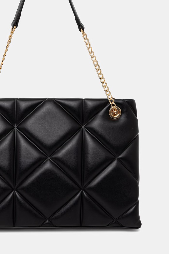 Akcesoria Love Moschino torebka shopper damska z imitacji skóry JC4040PP0OLC0000 czarny