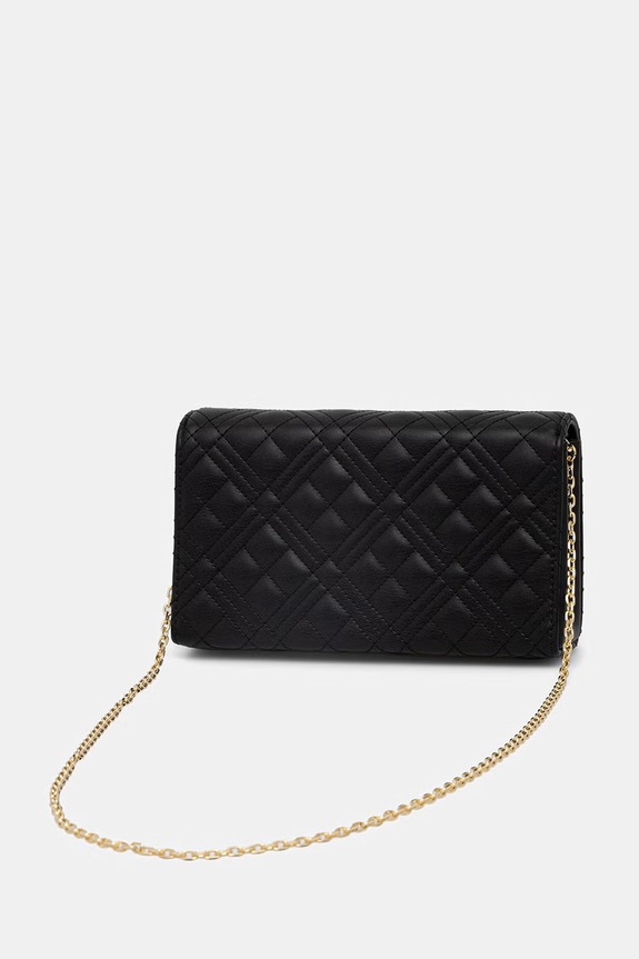 Akcesoria Love Moschino torebka damska z imitacji skóry JC4079PP0OLA0000 czarny