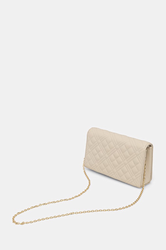 Akcesoria Love Moschino torebka damska z imitacji skóry JC4079PP0OLA0110 beżowy