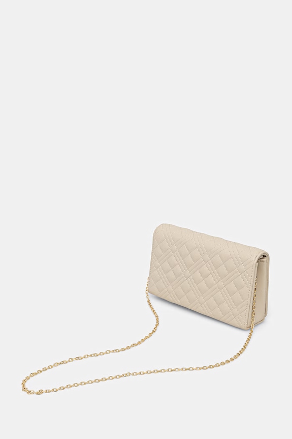 Akcesoria Love Moschino torebka damska z imitacji skóry JC4079PP0OLA0110 beżowy