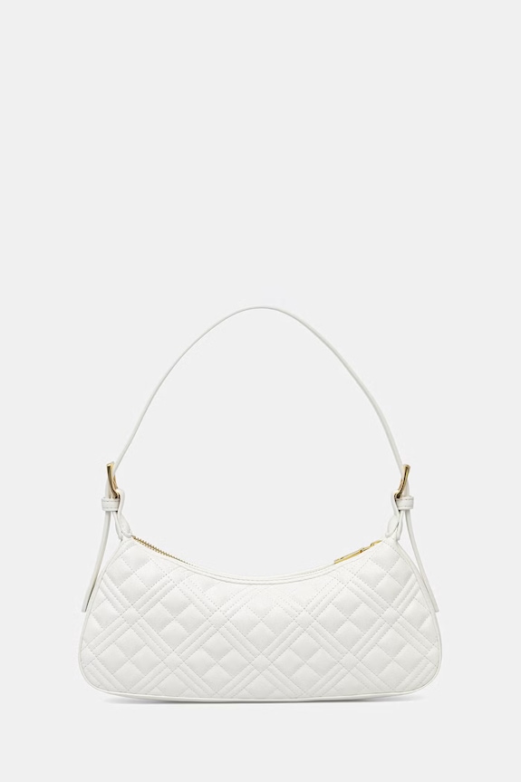 Akcesoria Love Moschino torebka bagietka damska z imitacji skóry JC4142PP0OLA0100 biały