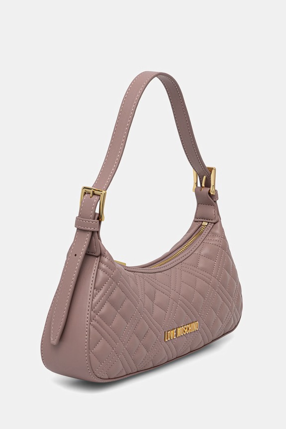 Love Moschino geantă baguette pentru femei JC4142PP0OLA0600 roz SS26
