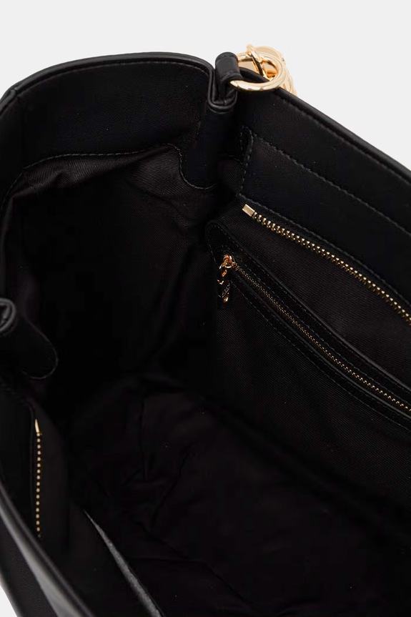 Love Moschino torebka damska z imitacji skóry JC4225PP0OKA0000 czarny