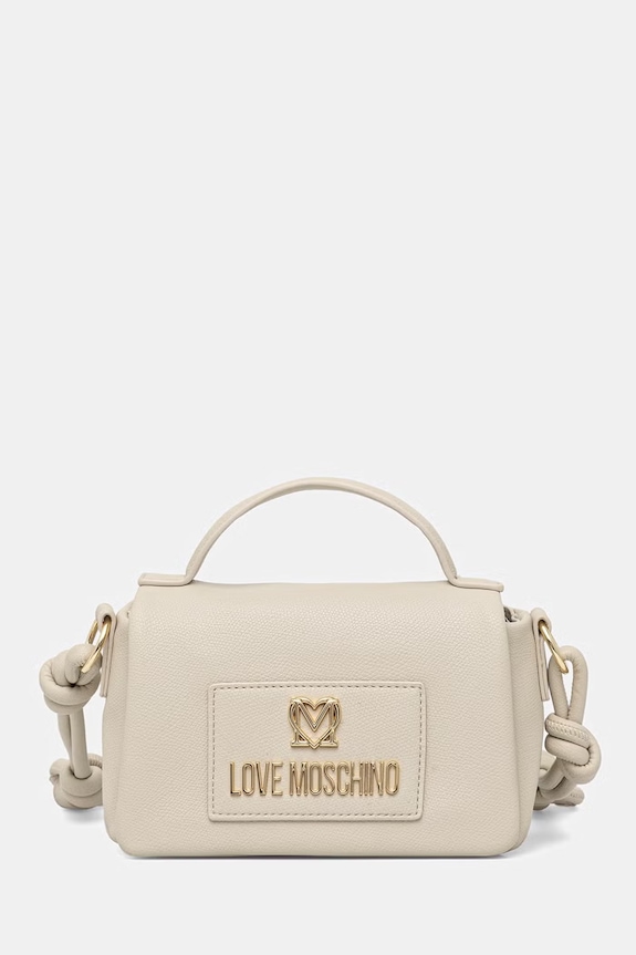 Love Moschino сумка crossbody для женщин из искусственной кожи бежевый JC4236PP0OKC0110