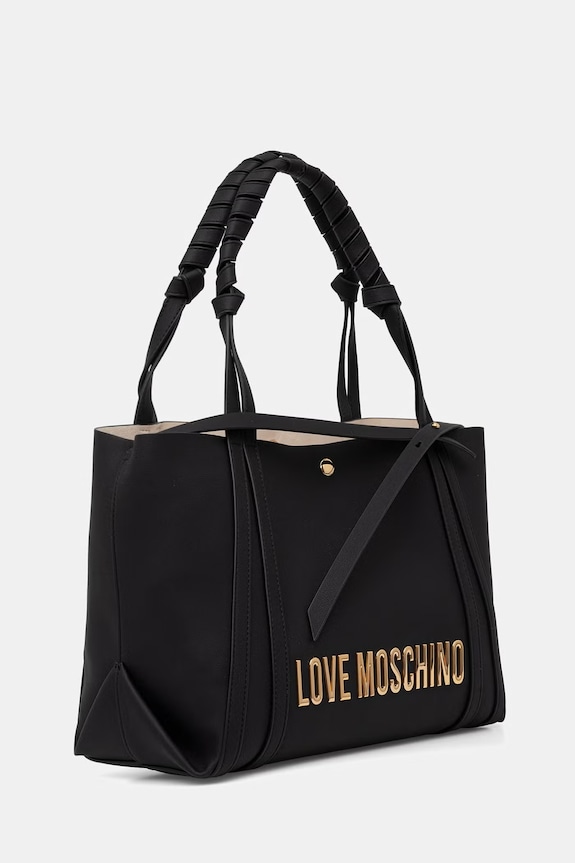 Love Moschino shopper torba za žene JC4244PP0OKD0000 crna SS26