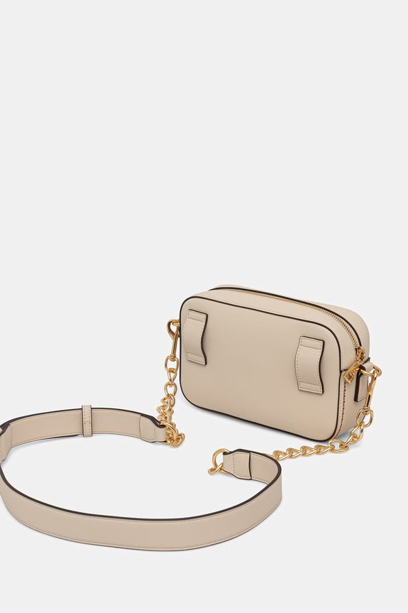 Dodaci Love Moschino crossbody torba za žene od imitacije kože JC4255PP0OKF0110 bež