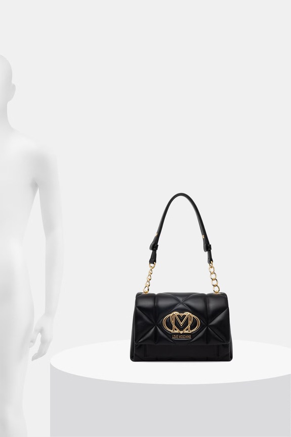 Love Moschino ταχυδρόμου γυναικεία από απομίμηση δέρματος JC4259PP0OLC0000