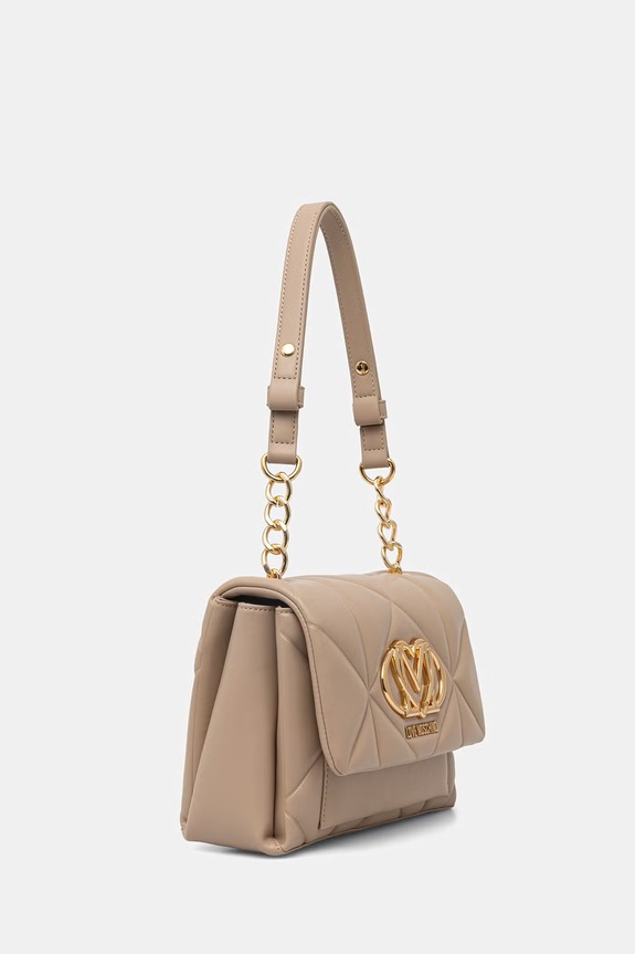 Love Moschino Ταχυδρόμου Γυναικεία από απομίμηση δέρματος JC4259PP0OLC0209 μπεζ SS26