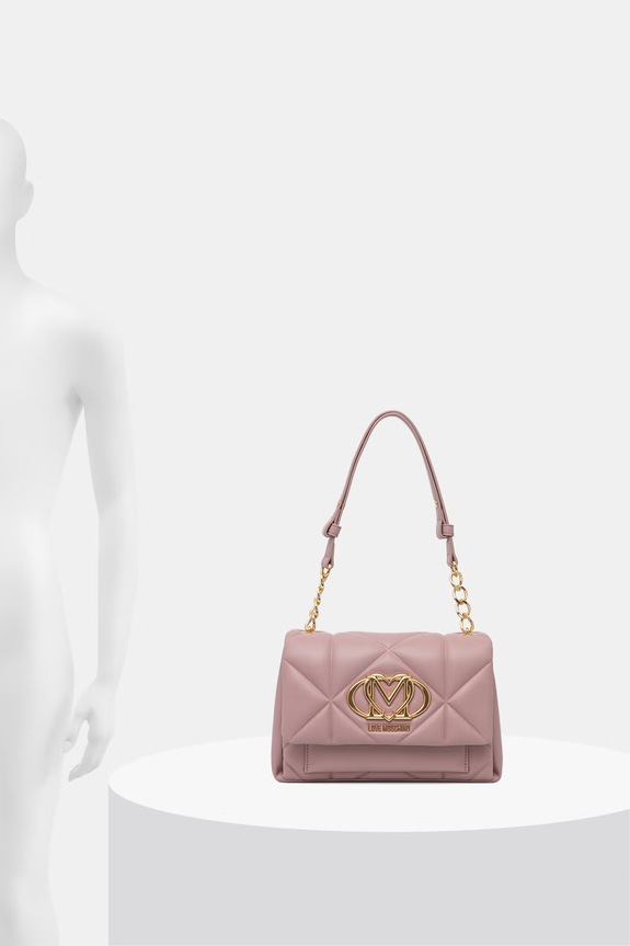 Love Moschino ταχυδρόμου γυναικεία από απομίμηση δέρματος JC4259PP0OLC0600