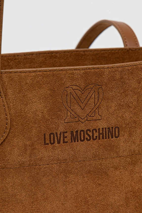 Love Moschino geantă shopper de damă maro JC4272PP0OKJ0200