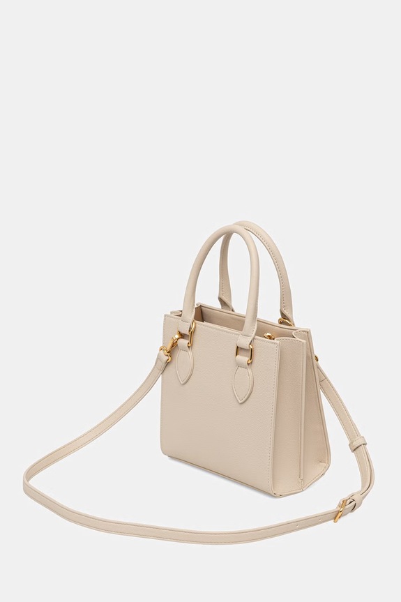 Dodaci Love Moschino crossbody torba ženska kožna JC4274PP0OK1011A bež