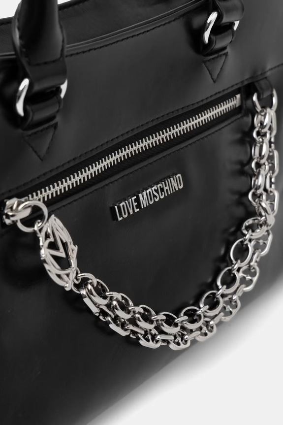 Love Moschino torebka damska skórzana czarny JC4277PP0OK1100A