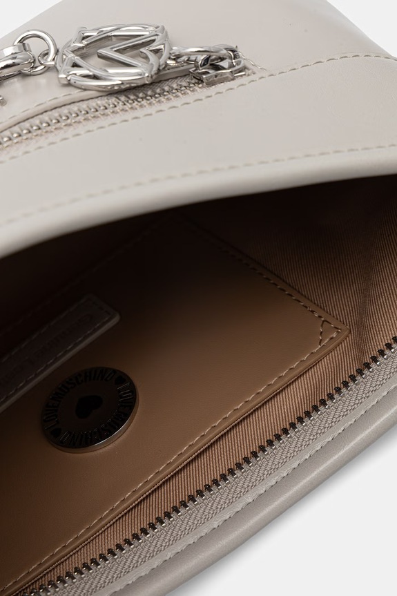 Love Moschino torba za žene od imitacije kože JC4278PP0OK1110A siva