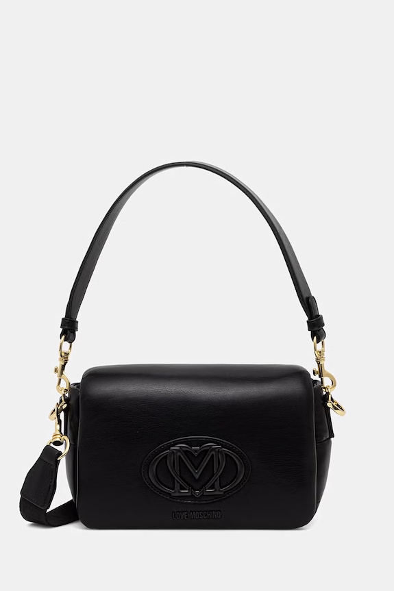 Love Moschino crossbody torba za žene crna JC4333PP0OKM0000