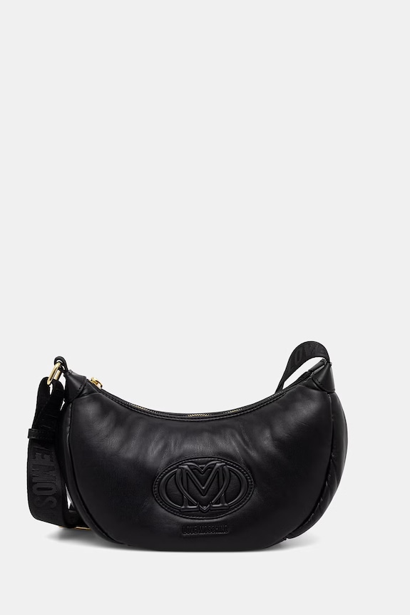 Love Moschino Torbica polumjesec za žene crna JC4339PP0OKM0000