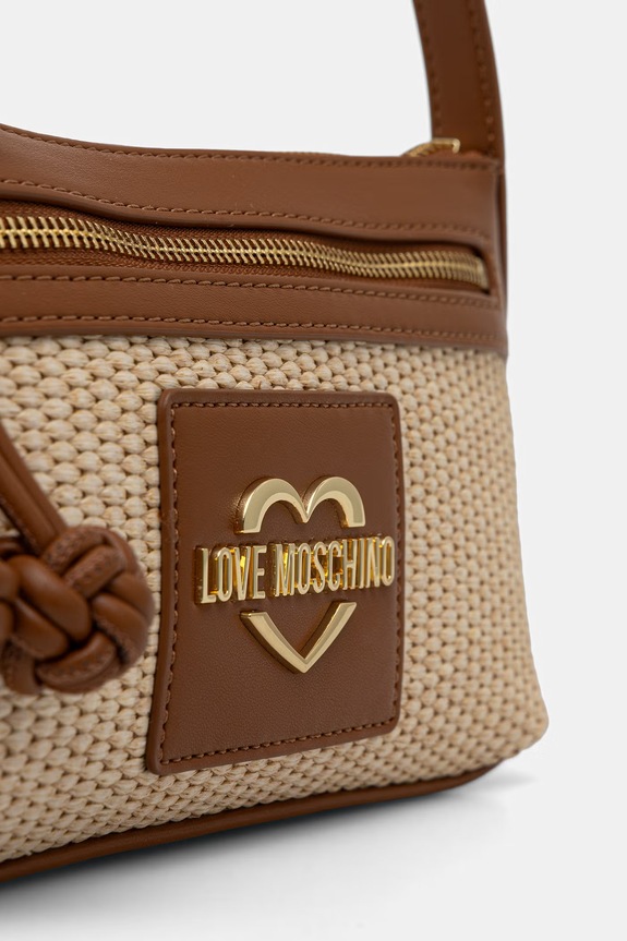 Love Moschino Ταχυδρόμου Γυναικεία μπεζ JC4343PP0OKN110A