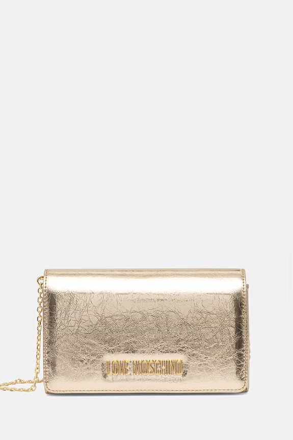 Love Moschino crossbody torba za žene zlatna JC4345PP0OKQ0900