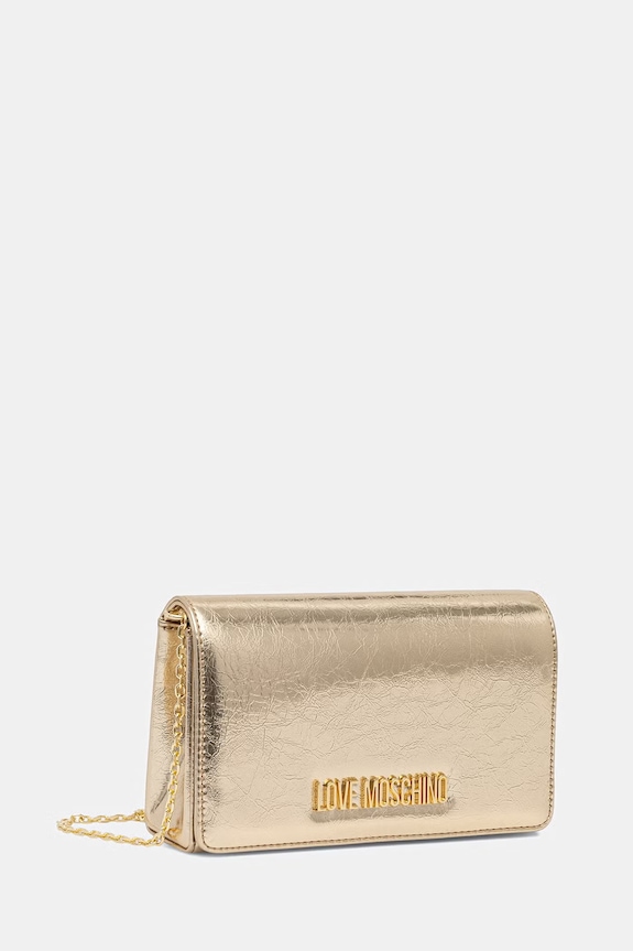 Love Moschino crossbody torba za žene JC4345PP0OKQ0900 zlatna SS26