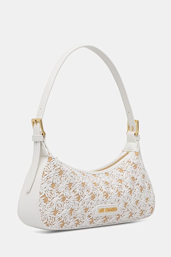 Love Moschino torba za žene od imitacije kože JC4346PP0OKS110A bijela SS26