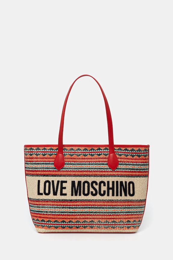 Love Moschino tote bag pentru femei rosu JC4348PP0OKN350A