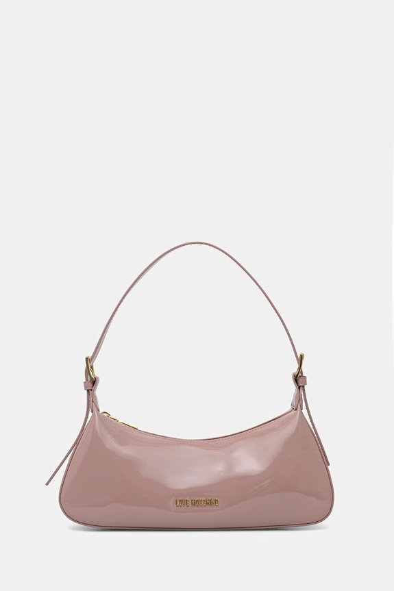 Love Moschino geantă baguette pentru femei roz JC4390PP0OKE2600