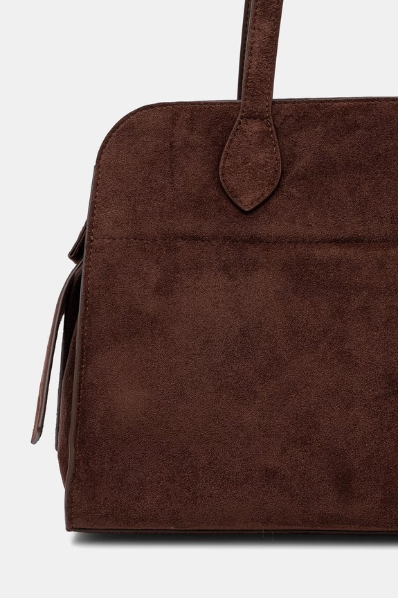 Doplnky Love Moschino kabelka hobo dámska z imitácie semišu JC4272PP0OKJ0313 hnedá