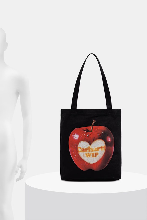 Carhartt WIP Canvas Graphic Tote torebka tote damska bawełniana I033975.3QVXX