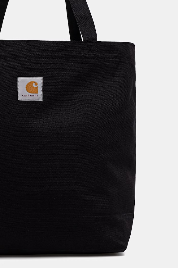 Akcesoria Carhartt WIP Canvas Graphic Tote torebka tote damska bawełniana I033975.3QVXX czarny
