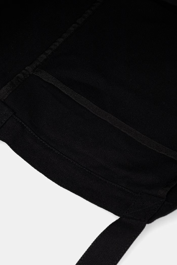 Carhartt WIP Canvas Graphic Tote torebka tote damska bawełniana I033975.3QVXX czarny