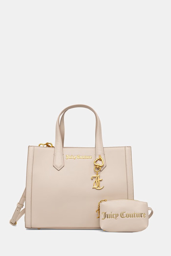 Juicy Couture keresztpántos táska női LILY bézs BEJ26999GWVP