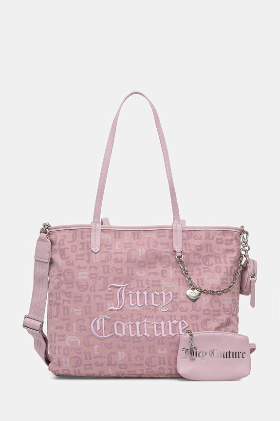 Juicy Couture vászontáska női CAROL REVERSIBLE rózsaszín BEJ2699A4WZC