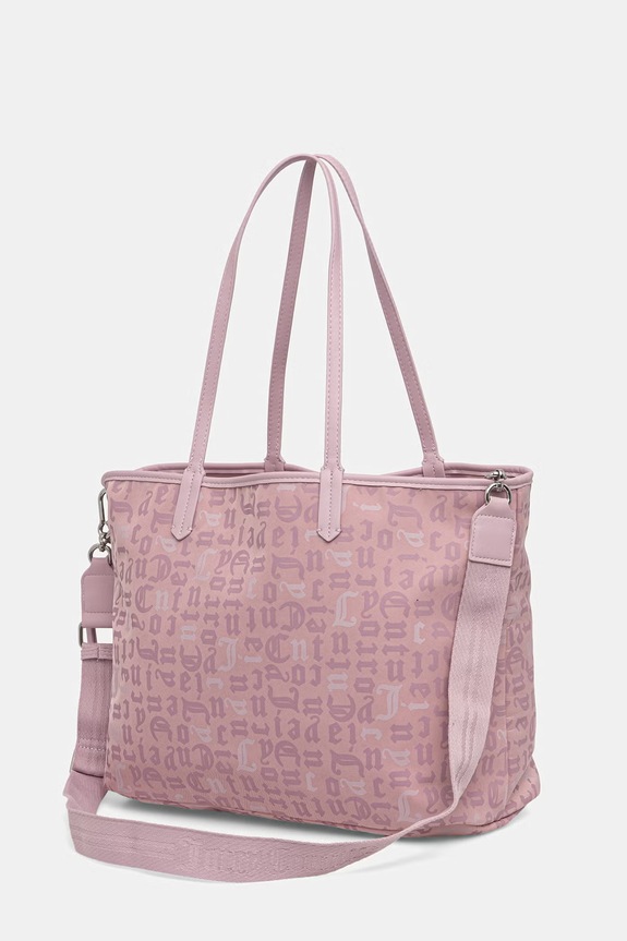 Kiegészítők Juicy Couture vászontáska női CAROL REVERSIBLE BEJ2699A4WZC rózsaszín