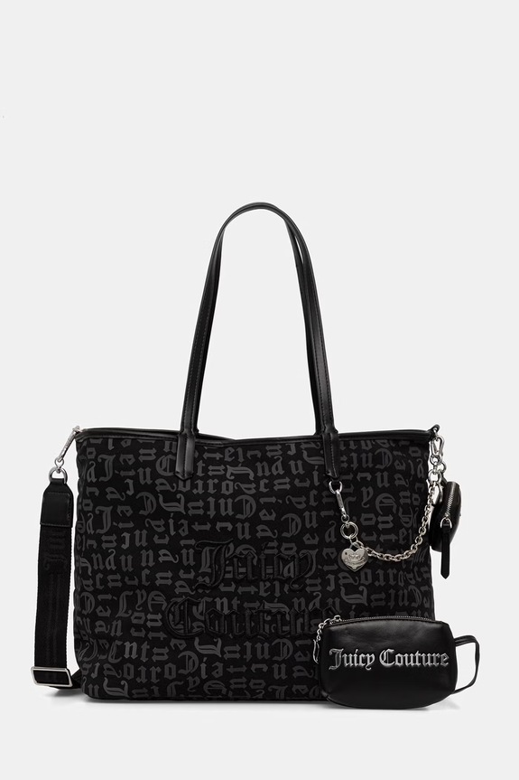Juicy Couture tote γυναικεία CAROL REVERSIBLE μαύρο BEJ2699A4WZC