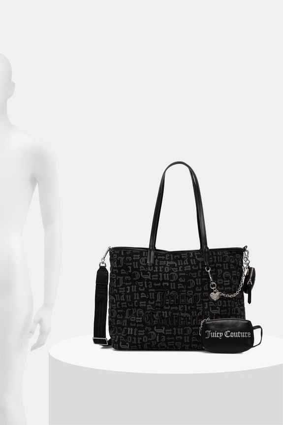 Juicy Couture tote γυναικεία CAROL REVERSIBLE BEJ2699A4WZC μαύρο