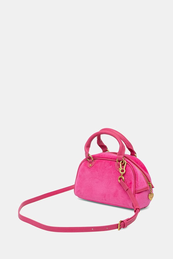 Dodaci Juicy Couture crossbody torba za žene JANELLE VELVET BEJ4J9961WZC roza