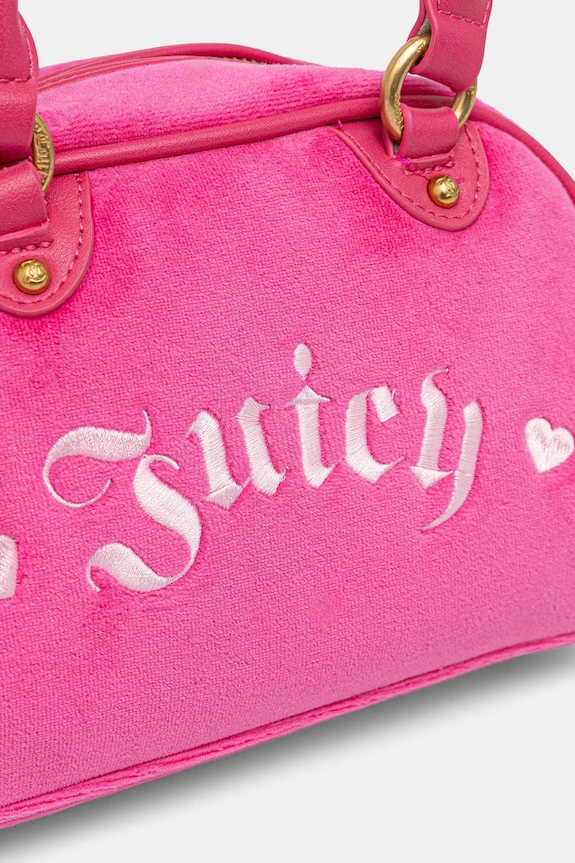 Juicy Couture crossbody torba za žene JANELLE VELVET roza BEJ4J9961WZC