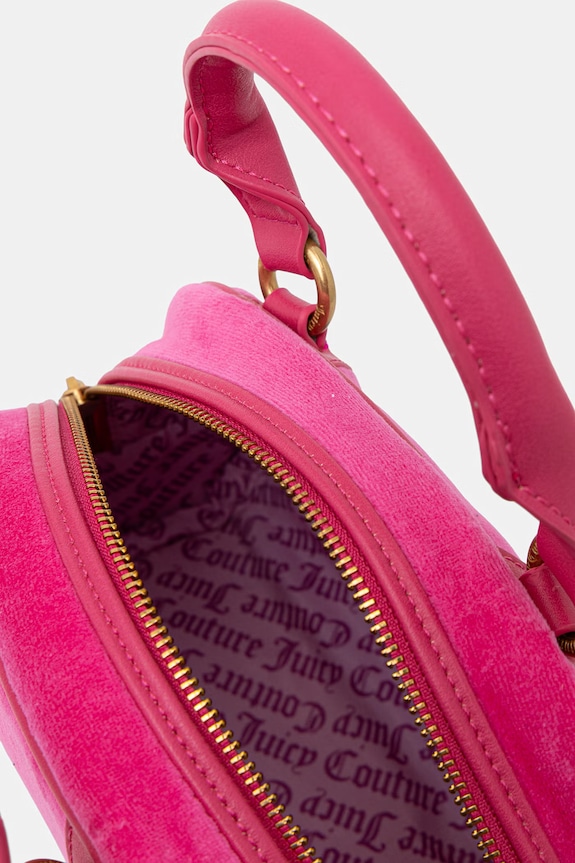 Juicy Couture crossbody torba za žene JANELLE VELVET BEJ4J9961WZC roza