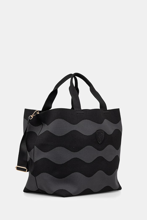 Akcesoria Blauer torebka shopper damska BASKET01 czarny
