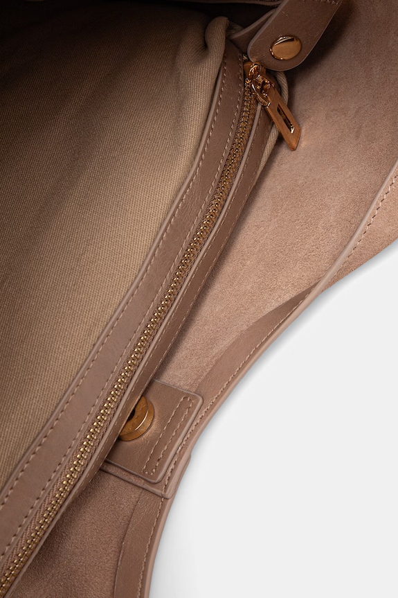 Blauer torebka shopper damska HINA01 beżowy
