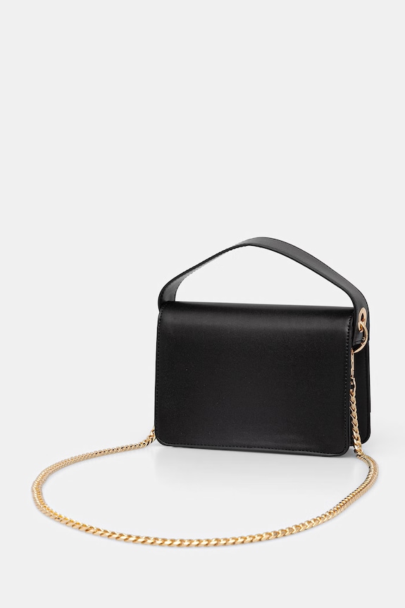 Accesorii Blauer geantă crossbody de damă cu imitație de piele MINPU02 negru