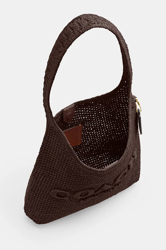 Coach torebka damska skórzana Brooklyn Shoudler Bag 28 CDU75 brązowy