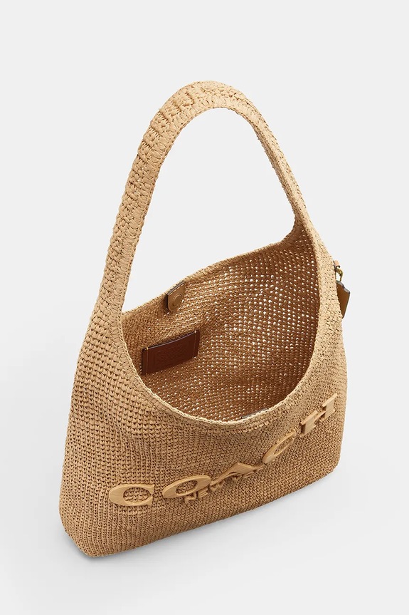 Coach kabelka dámska Brooklyn Shoulder Bag 39 CDU76 béžová