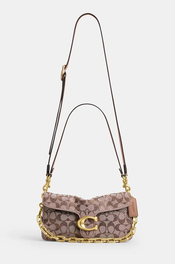 Coach torebka crossbody damska skórzana Tabby 26 CDZ34 brązowy SS26