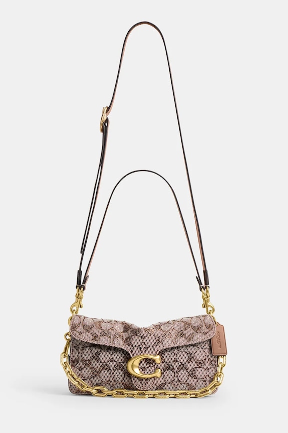 Coach torebka crossbody damska skórzana Tabby 26 CDZ34 brązowy SS26