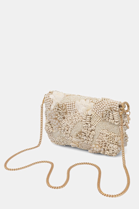 Lola Casademunt geantă crossbody pentru femei bej MS2604020